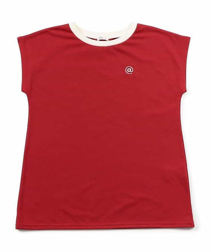 法式短袖一點繡T-shirt