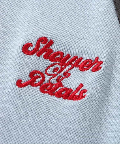 緊湊清爽拉鍊拉桿T-shirt