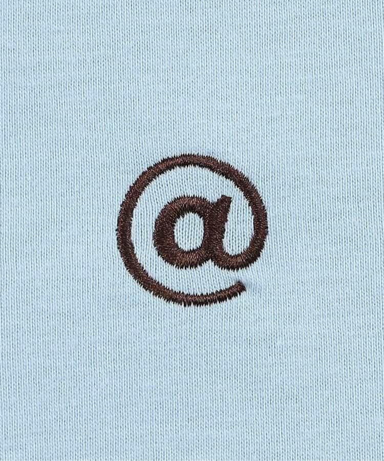 法式短袖一點繡T-shirt