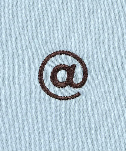 法式短袖一點繡T-shirt