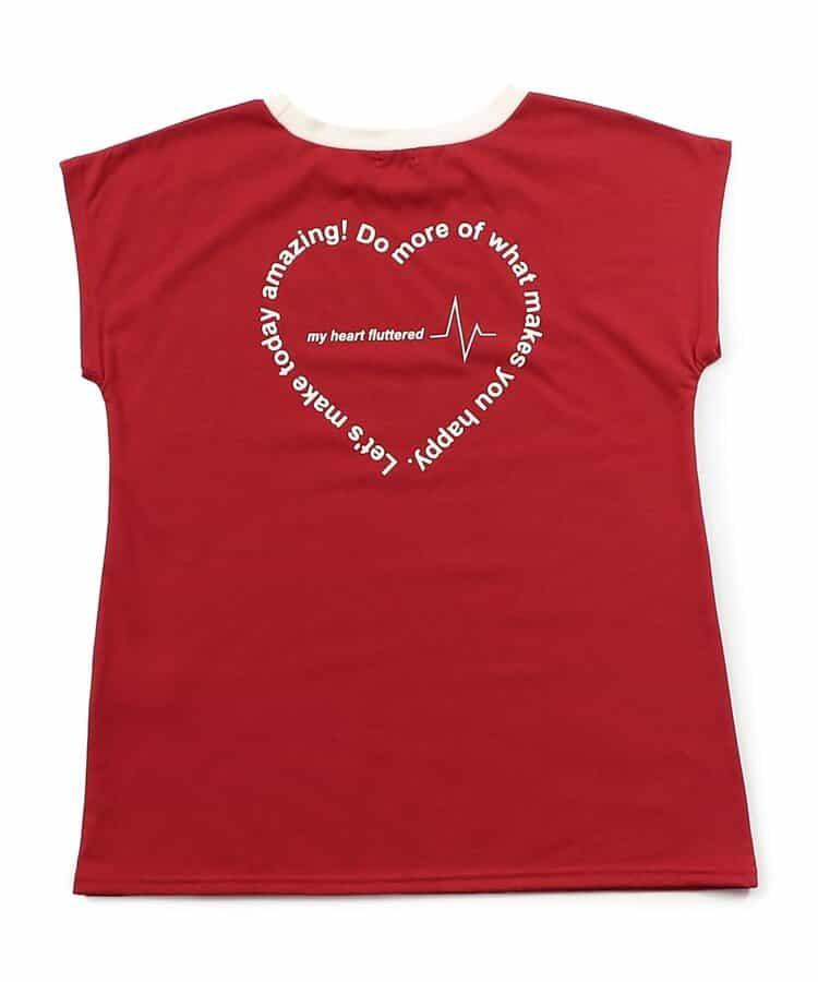 法式短袖一點繡T-shirt