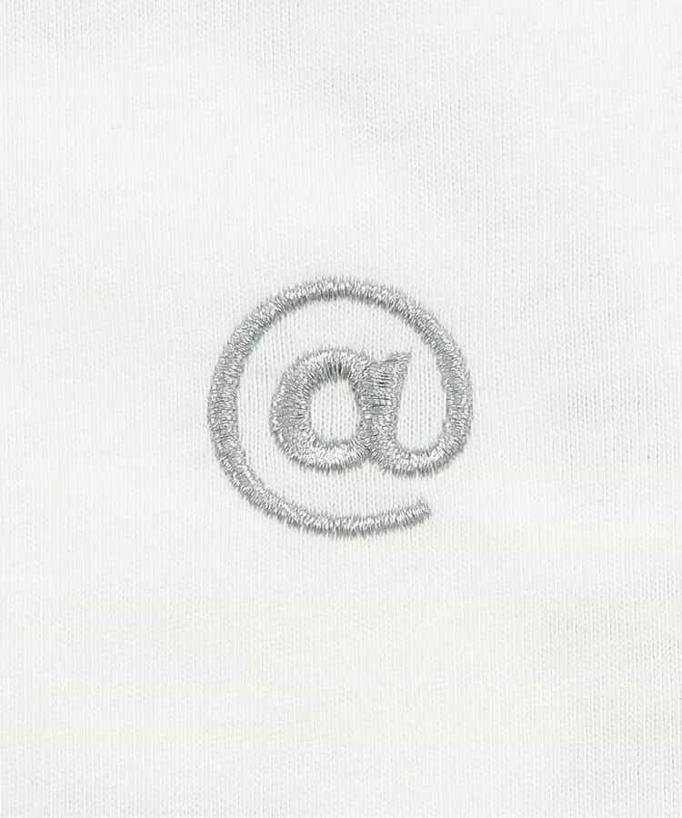 法式短袖一點繡T-shirt