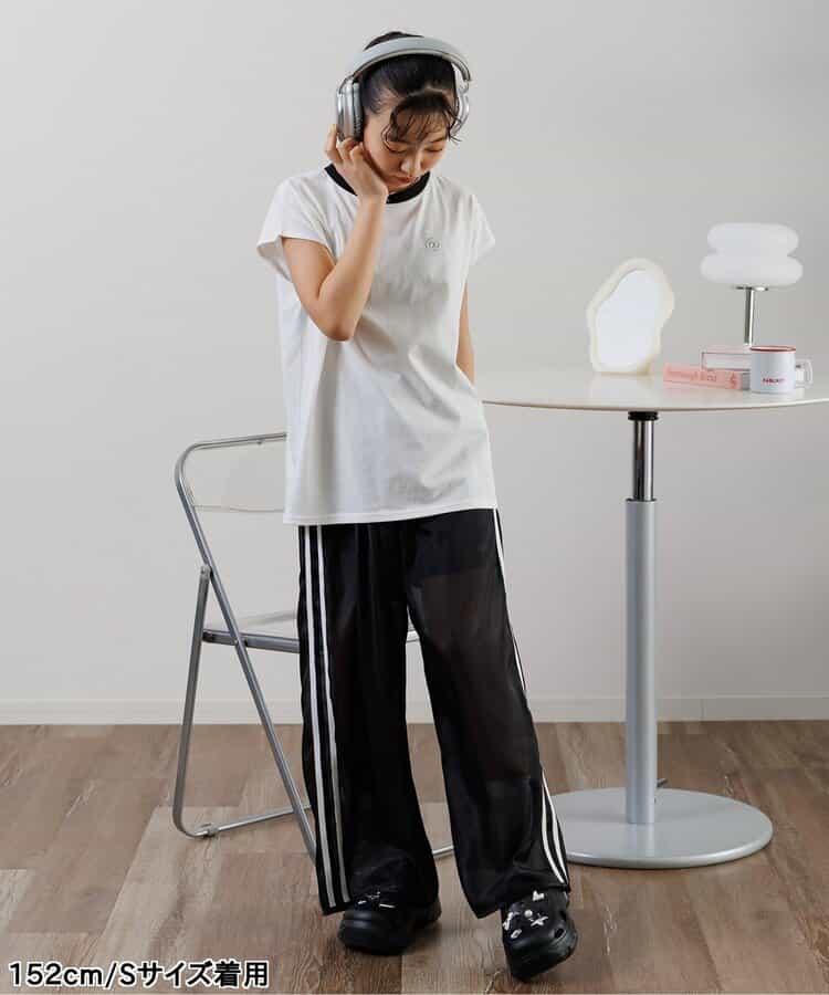 法式短袖一點繡T-shirt