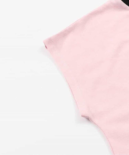 法式短袖一點繡T-shirt