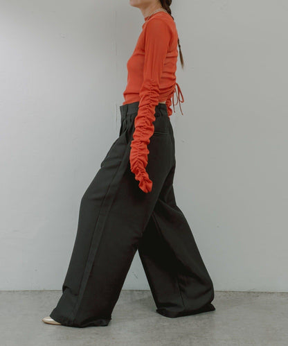 Tencel寬鬆休閒褲