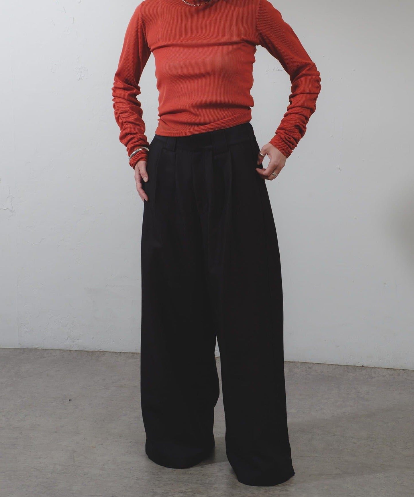 Tencel寬鬆休閒褲