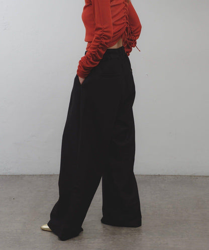 Tencel寬鬆休閒褲