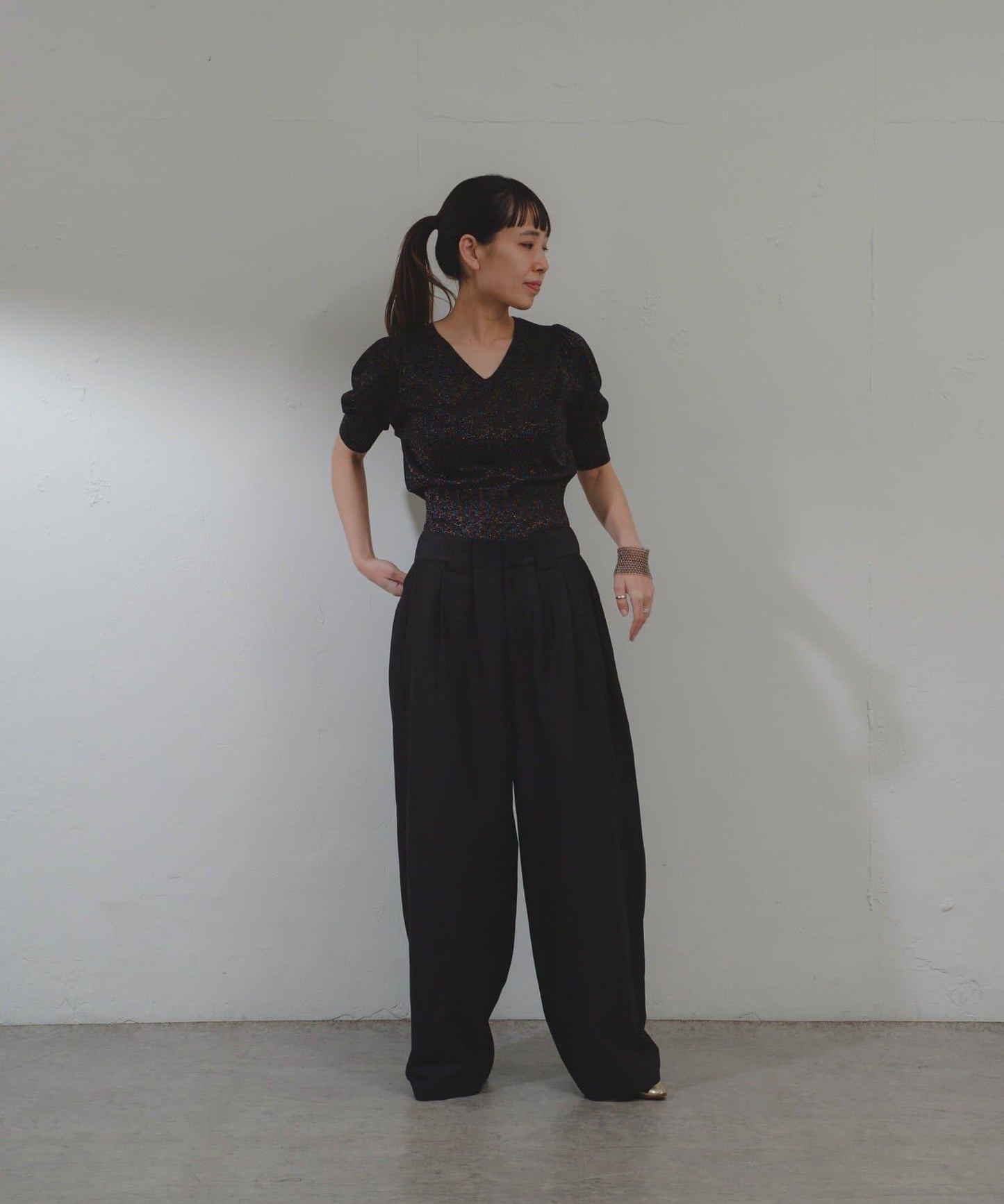 Tencel寬鬆休閒褲