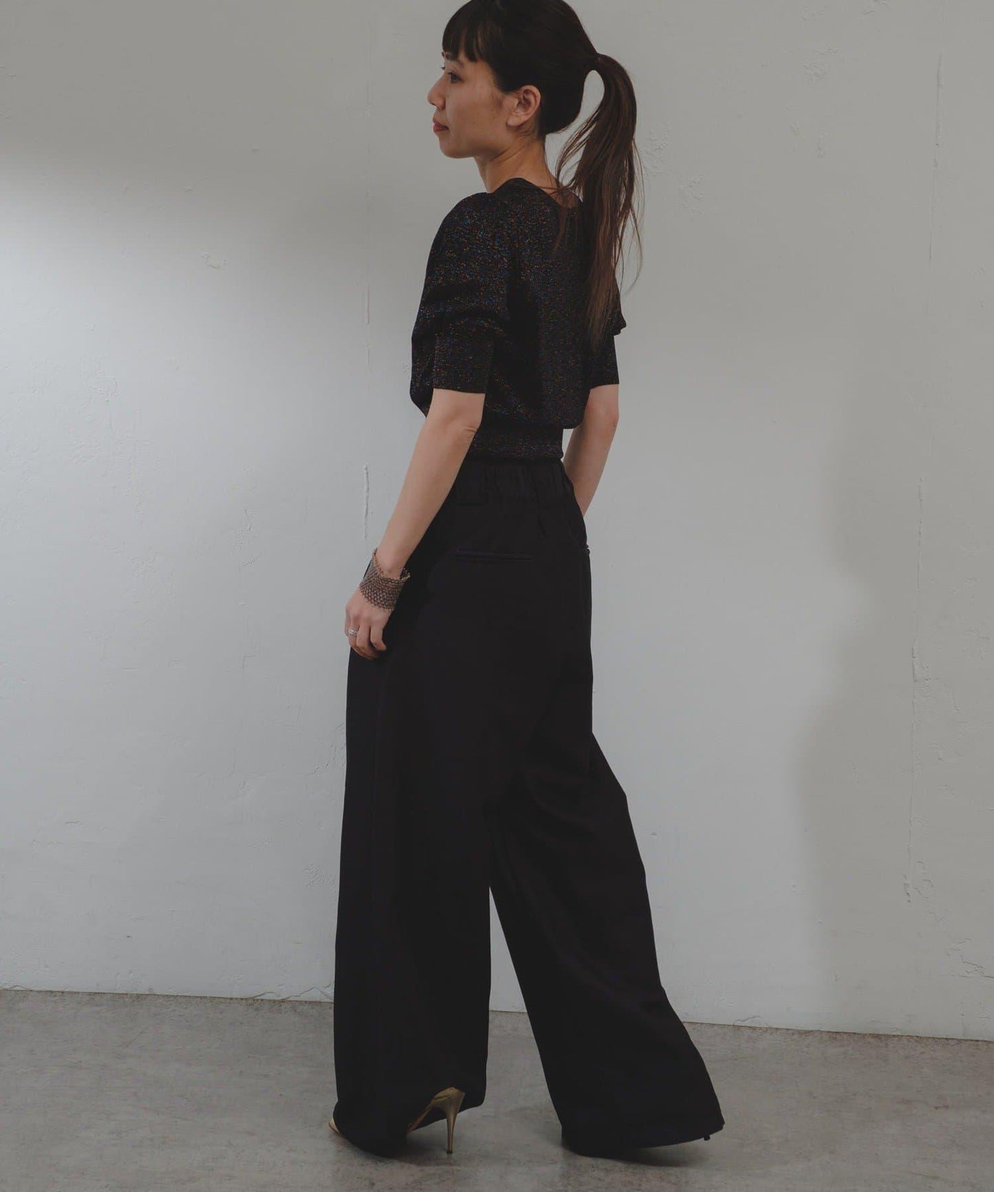 Tencel寬鬆休閒褲