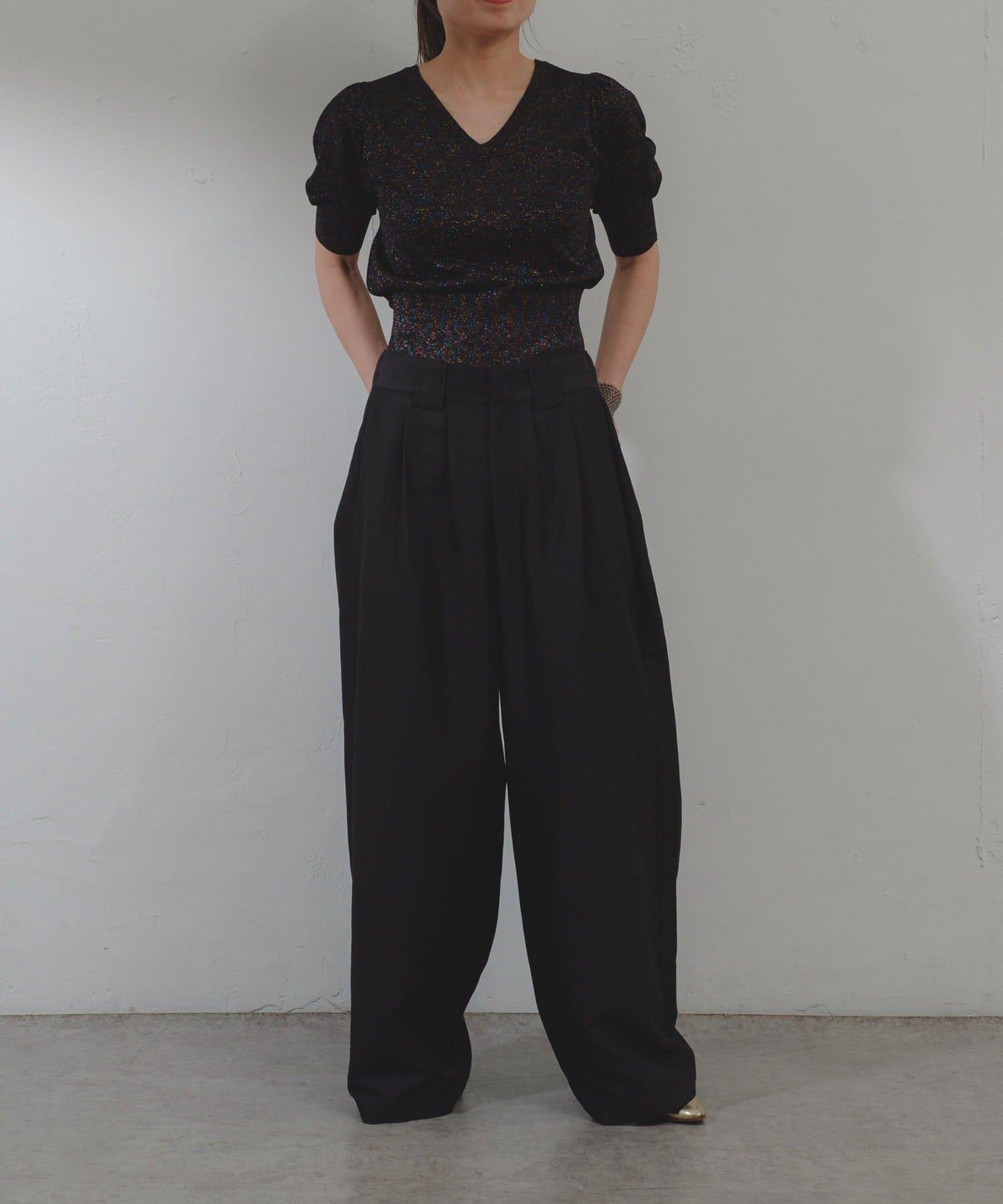 Tencel寬鬆休閒褲