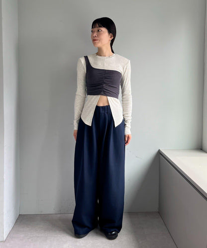 Tencel寬鬆休閒褲