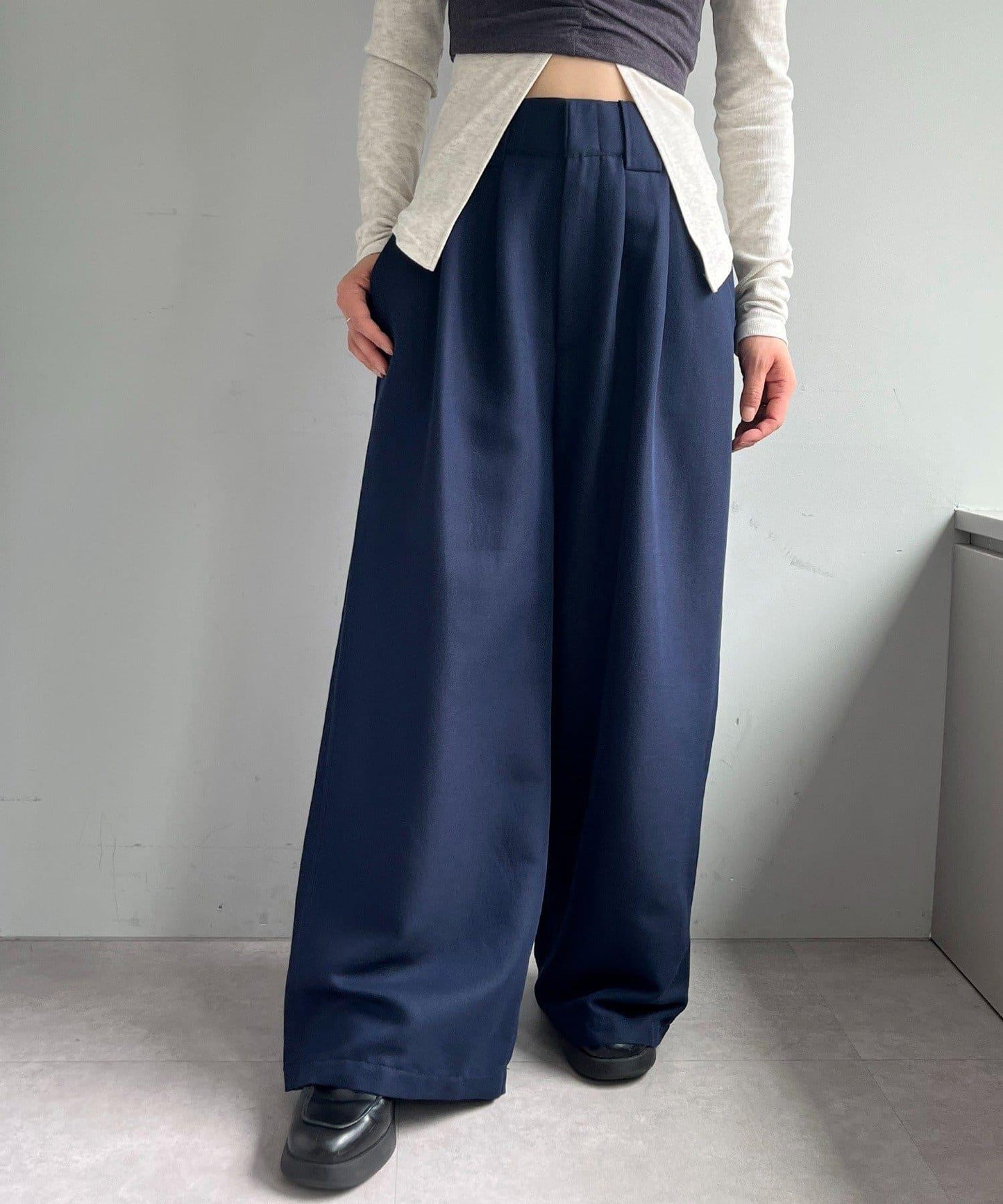 Tencel寬鬆休閒褲