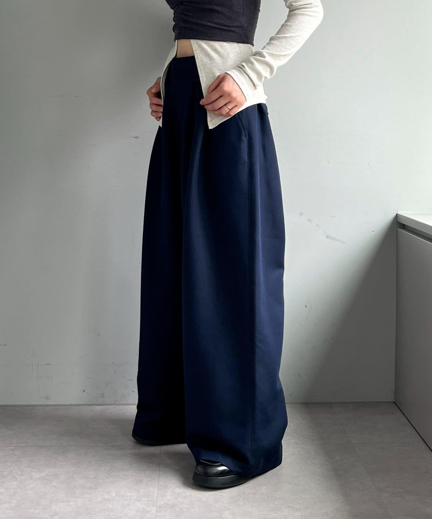 Tencel寬鬆休閒褲