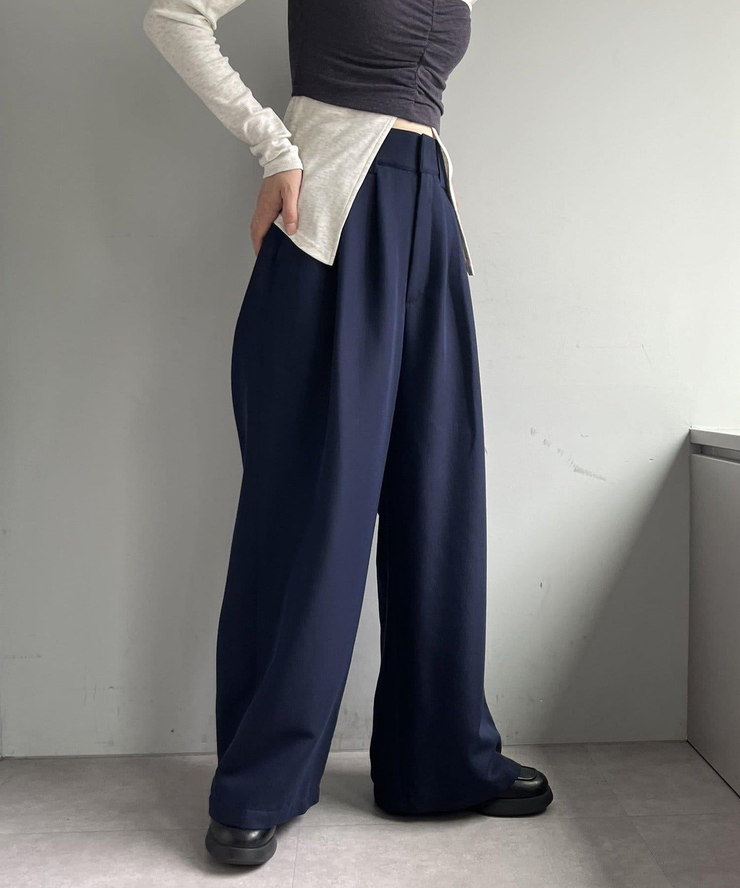 Tencel寬鬆休閒褲