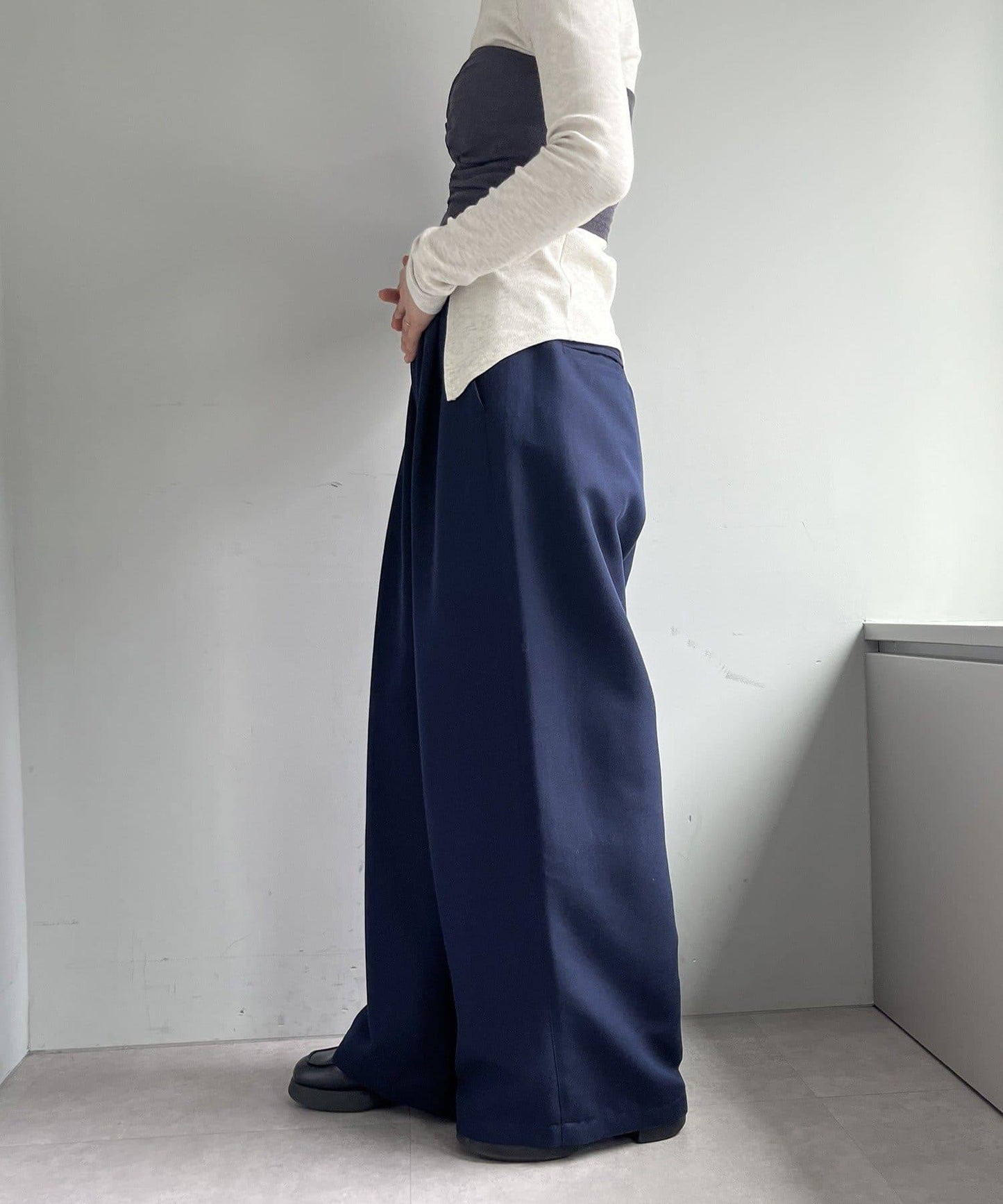 Tencel寬鬆休閒褲