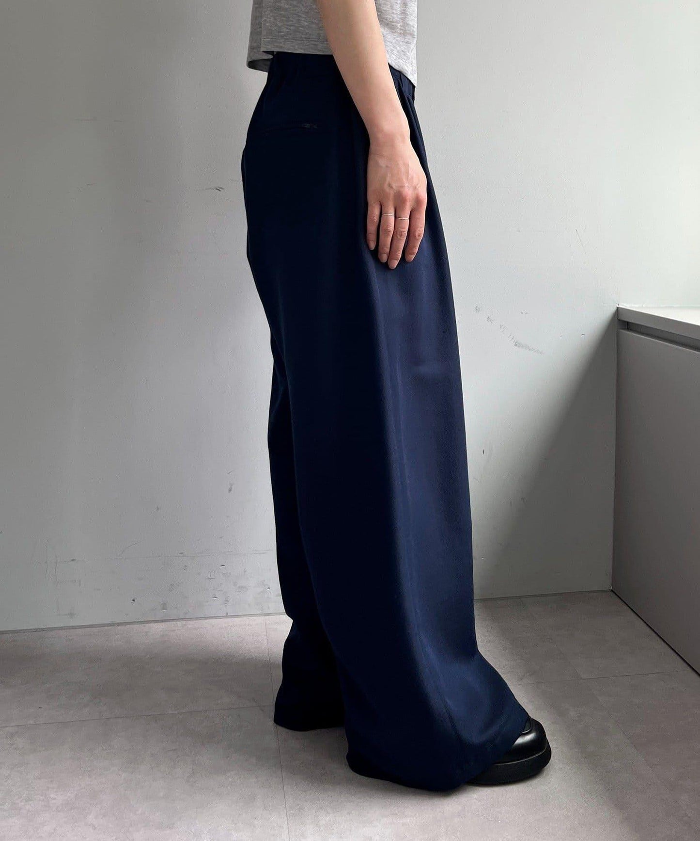 Tencel寬鬆休閒褲