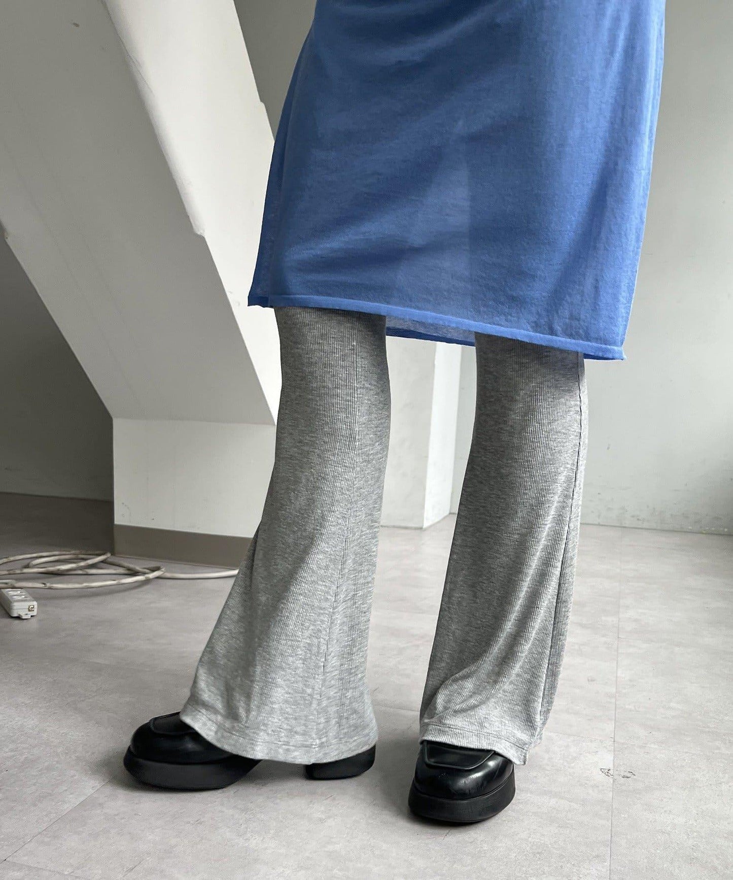 Teleco肋條打底褲