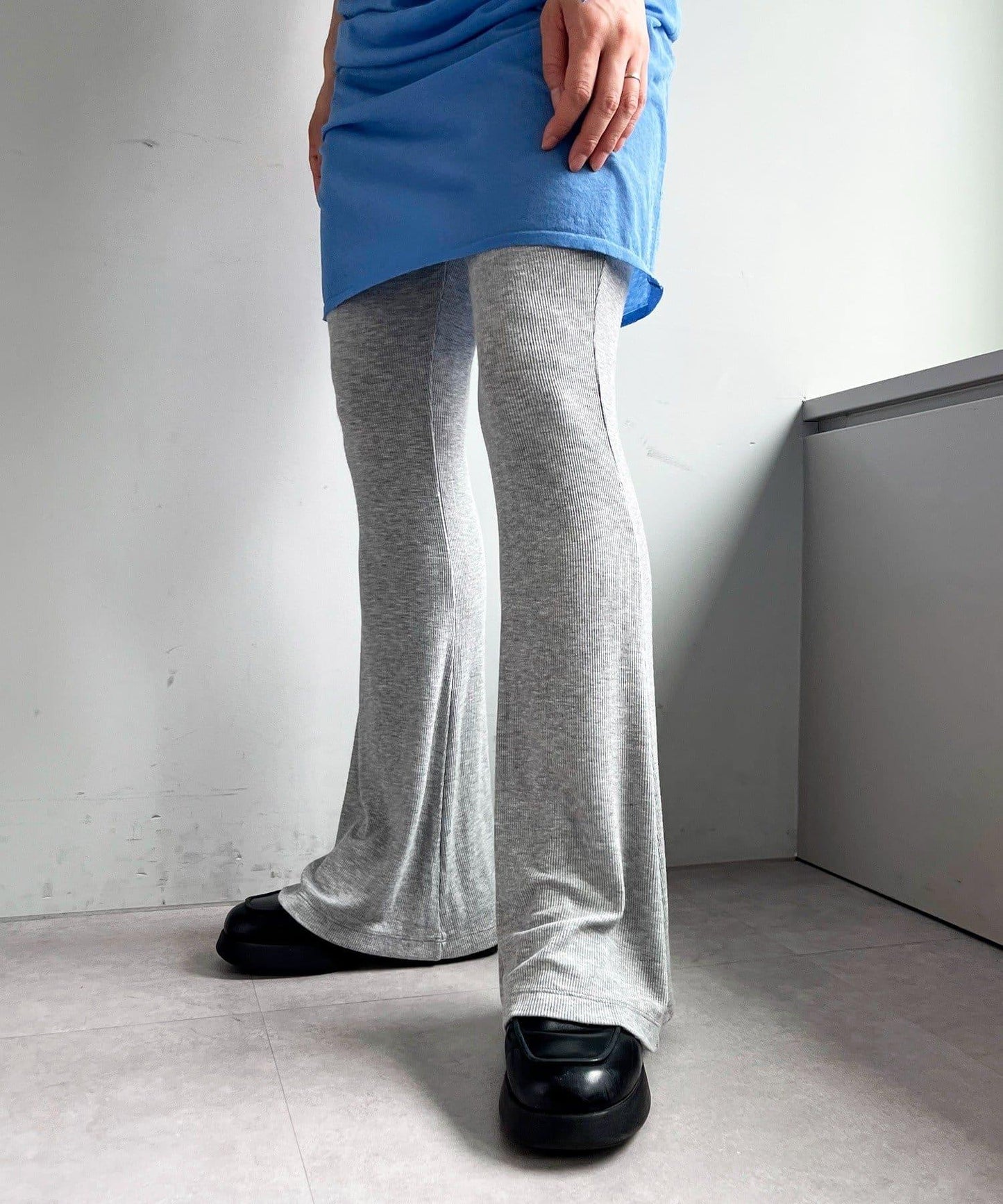 Teleco肋條打底褲