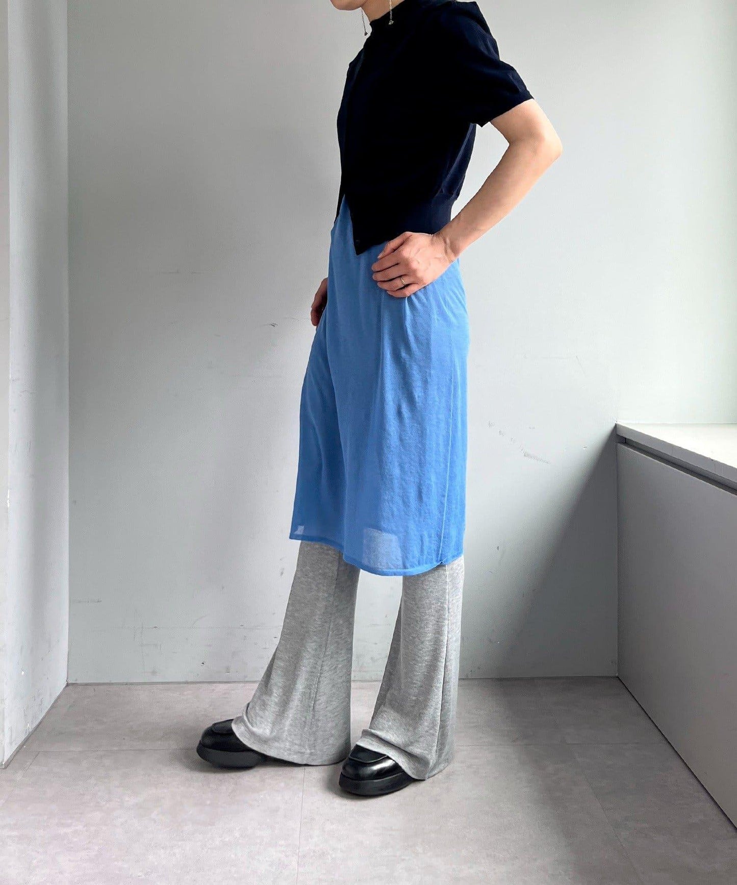 Teleco肋條打底褲