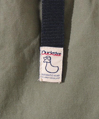 【Duckster/達克斯塔】彈力斜紋織物 肋條短褲