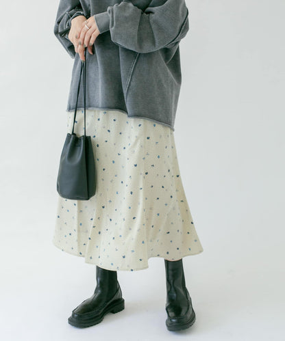 波點花卉美人魚裙