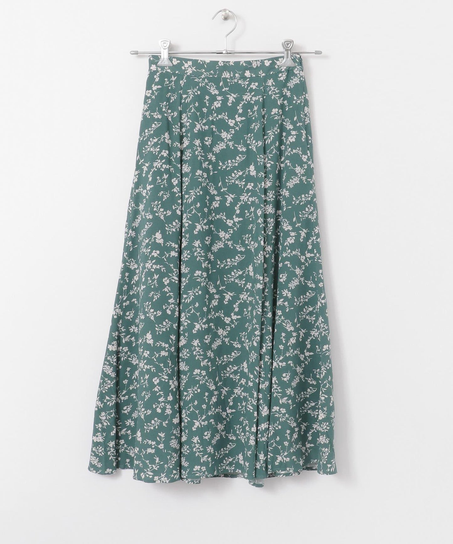 花卉印花喇叭裙