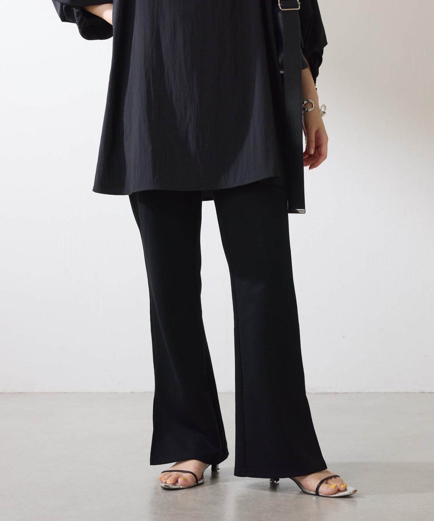 【美腳/伸縮性◎】輕鬆修身長褲