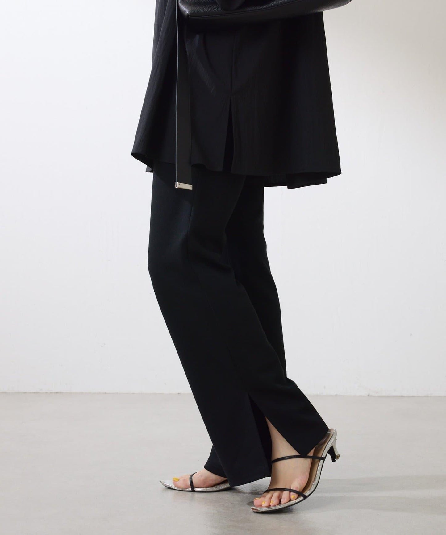 【美腳/伸縮性◎】輕鬆修身長褲