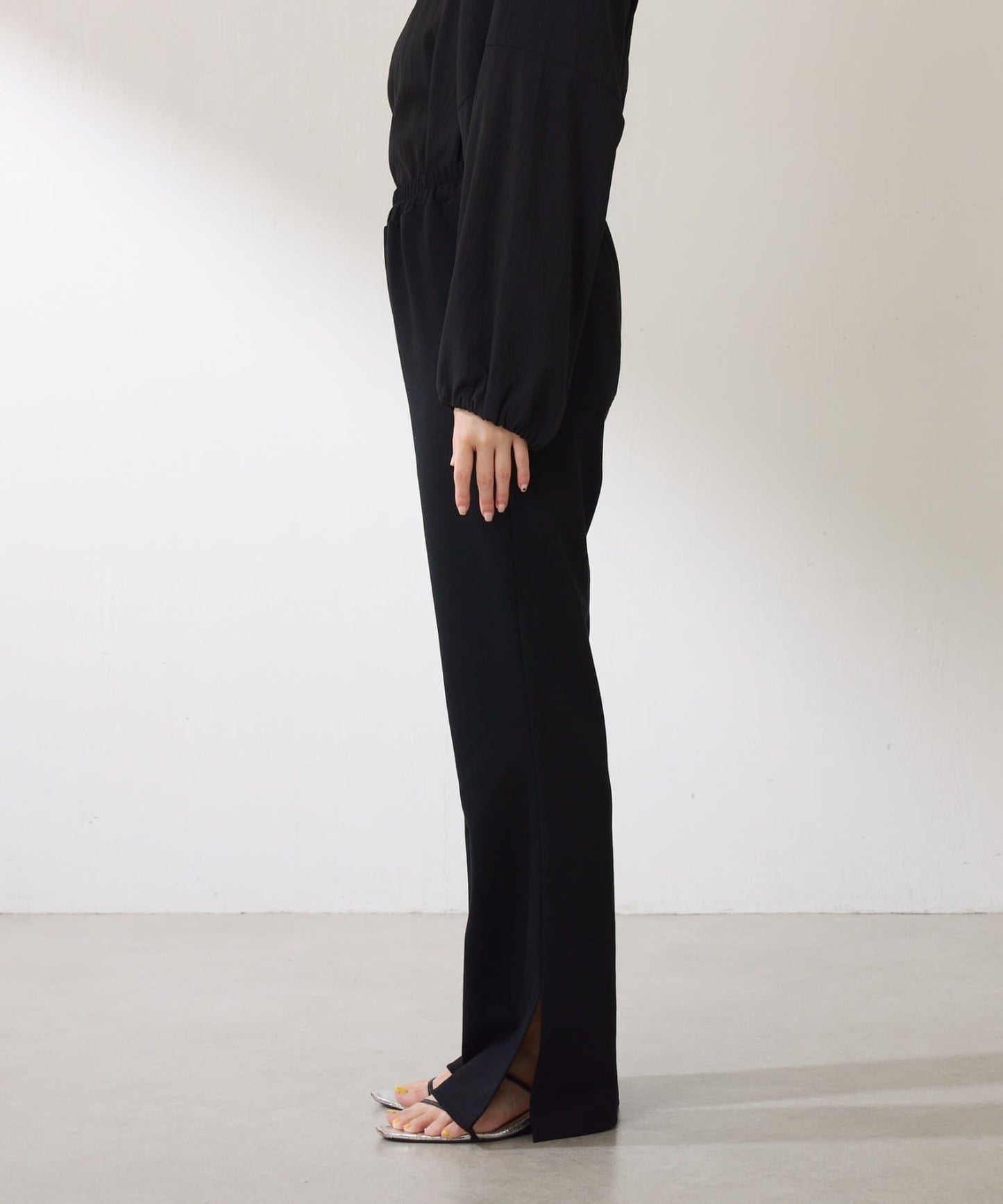 【美腳/伸縮性◎】輕鬆修身長褲