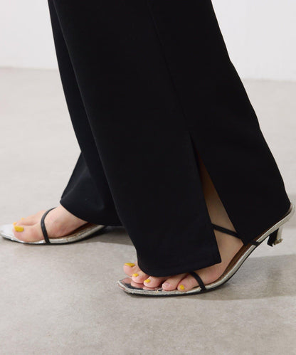 【美腳/伸縮性◎】輕鬆修身長褲