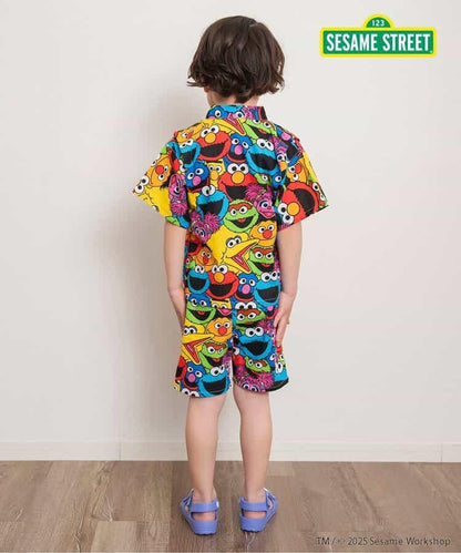 【完全包裹身體】芝麻街 和服