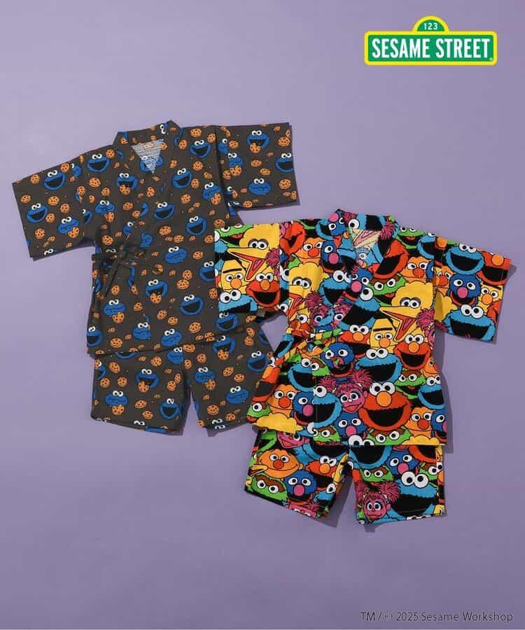 【完全包裹身體】芝麻街 和服