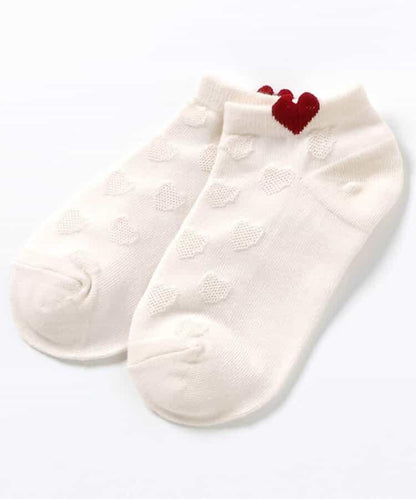 3P對應對象 心形短襪