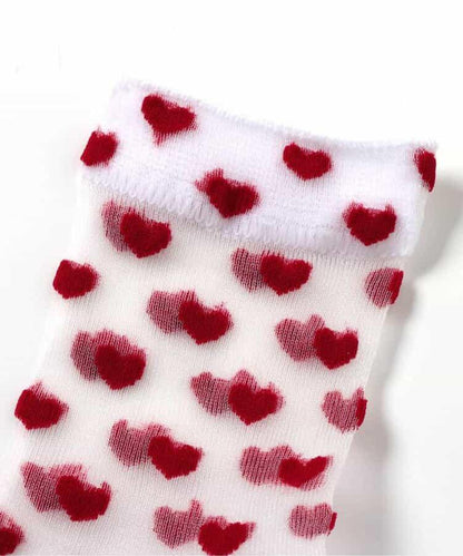 3P套裝 透明薄圓筒襪