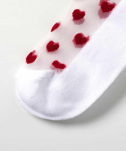 3P套裝 透明薄圓筒襪