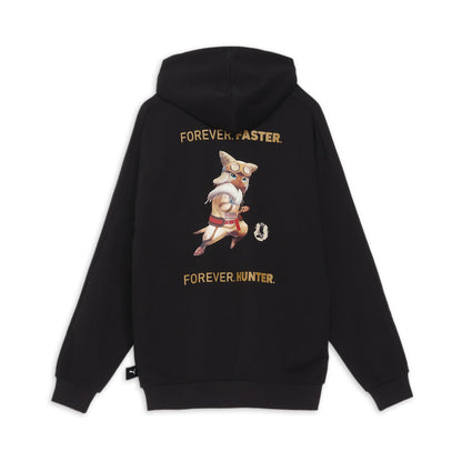 PUMA X 怪物獵人_M號帽T恤 PUMA 黑色