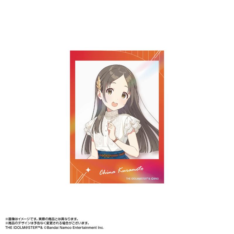 學園偶像大師_即時相片風卡紙貼紙 倉本千奈