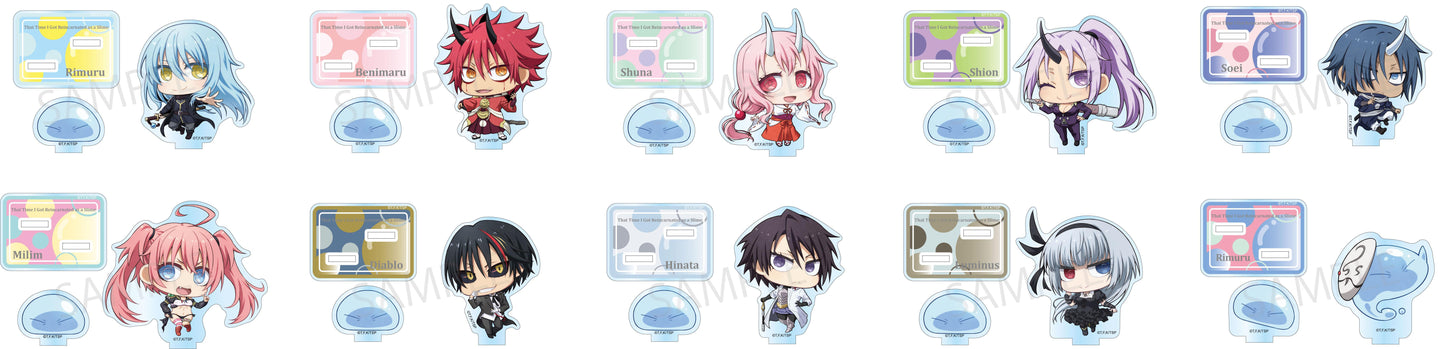 《關於我轉生成為史萊姆這檔事》_迷你角色加強版 亞克力支架 利姆魯（史萊姆）