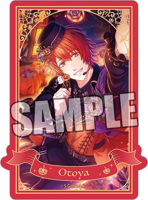 歌之王子殿下 Shining Live_緞面貼紙 Eternal Halloween Spooktacular 另一張照片版 十王音也