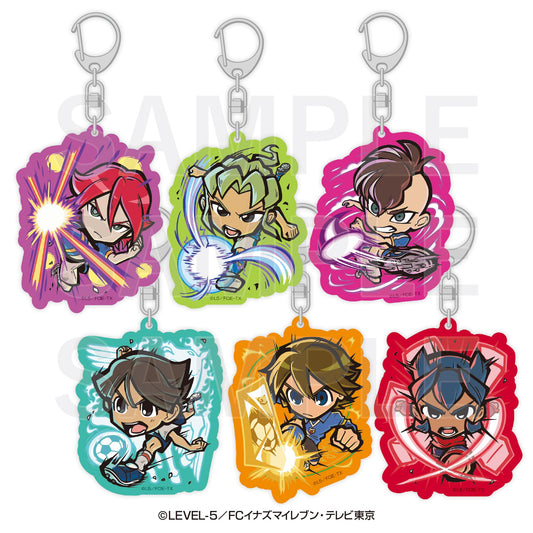 《閃電十一人》_卡通人物 亞克力鑰匙扣 C 【包裝盒/6個裝】