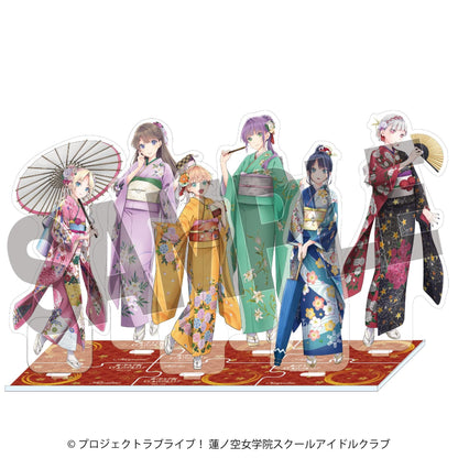 《Love Live! 蓮之空女學院校園偶像社團》加賀友禪繪製亞克力立牌 藤島慈【石川縣】