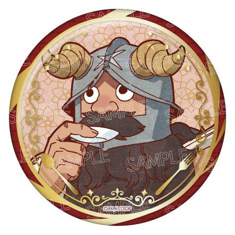 《迷宮飯》_復古系列 銀箔壓制罐章 森斯