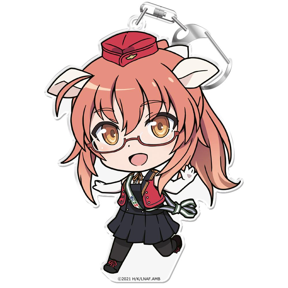 《聯盟空軍航空魔法音樂隊光輝魔女》_ぷにこれ！鑰匙扣（帶支架） 西爾維
