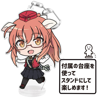 《聯盟空軍航空魔法音樂隊光輝魔女》_ぷにこれ！鑰匙扣（帶支架） 西爾維