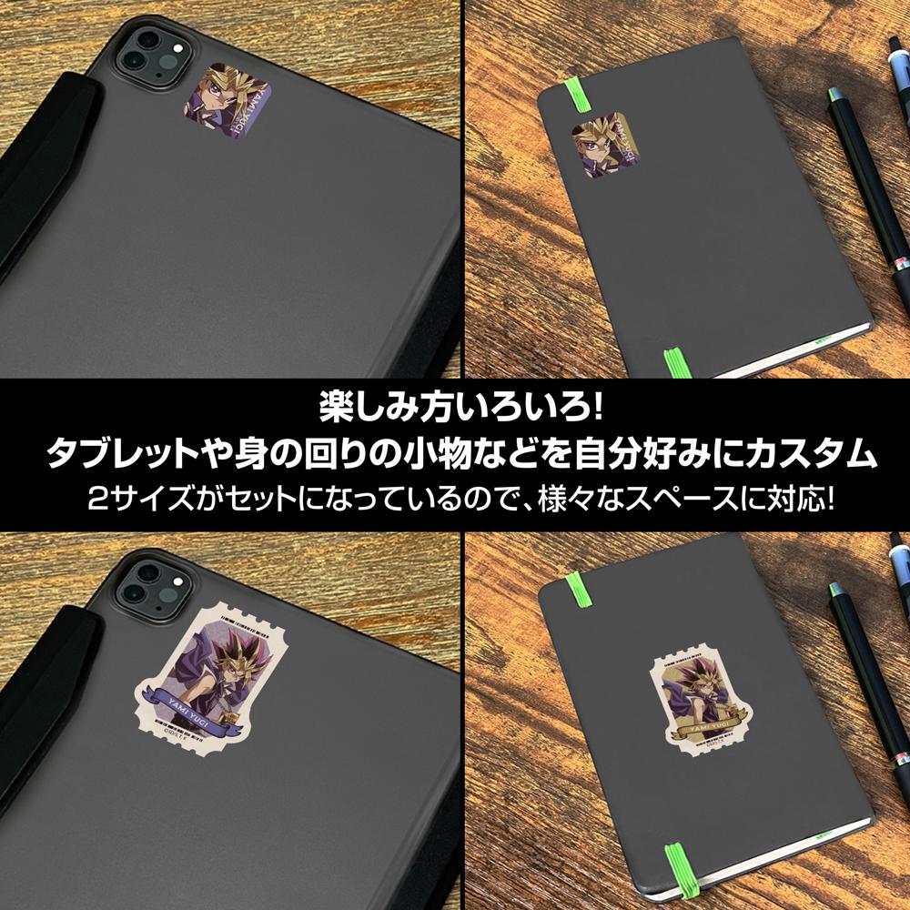 遊☆戲☆王決鬥怪獸_描繪下來 暗遊戲 迷你貼紙套裝 休閒模式的決鬥者Ver.