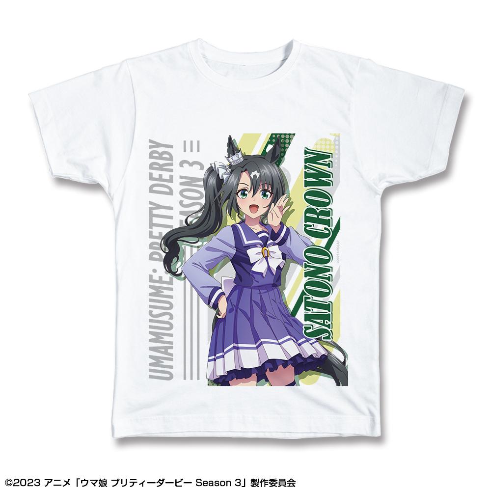 《賽馬娘》第三季_XL尺寸_T恤 襯衫03(薩託諾克朗/校服版)【全新設計】
