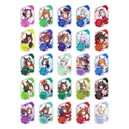 《賽馬娘》_掛貼貼紙／大剪影，熱血瘋狂大感謝祭！