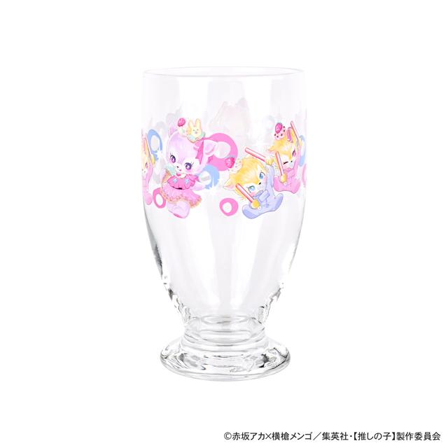 《我推的孩子》_MAKI合作 Adelia復古臺座玻璃杯（藍色・水綠色・紅寶石色）