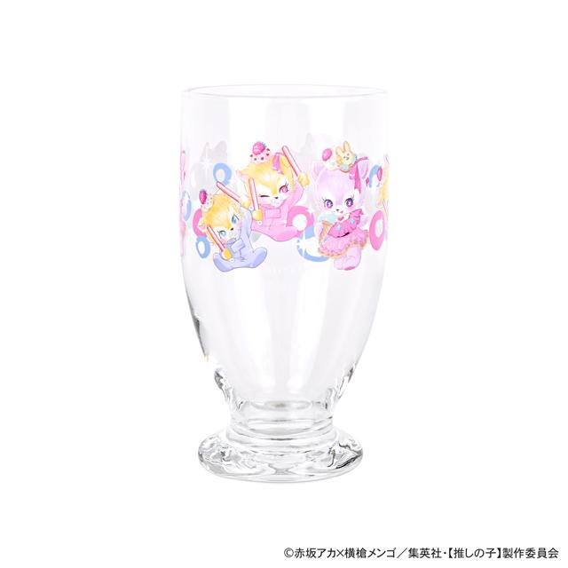 《我推的孩子》_MAKI合作 Adelia復古臺座玻璃杯（藍色・水綠色・紅寶石色）