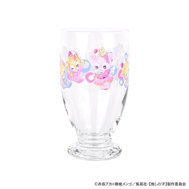 《我推的孩子》_MAKI合作 Adelia復古臺座玻璃杯（藍色・水綠色・紅寶石色）